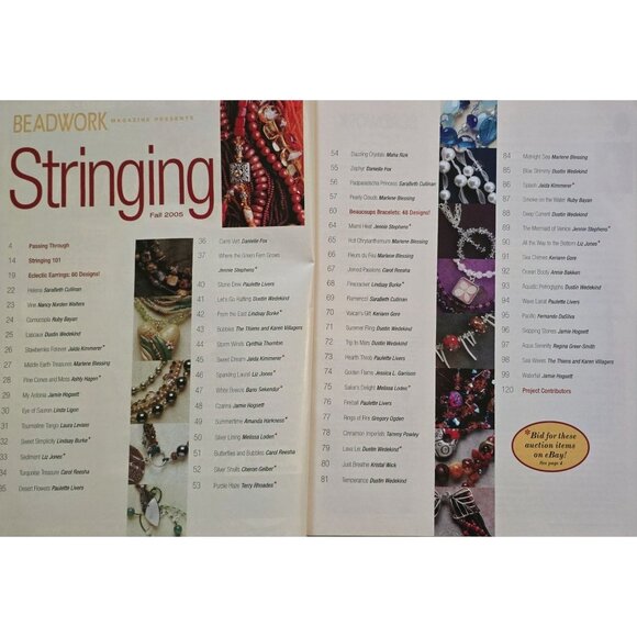 Stringing Magazine Fall 2005 150 Designs And How To Create Them - Picture 2 of 15